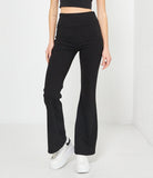 Pantalone Flare A Vita Alta