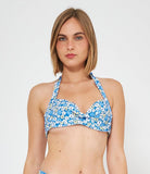 Bikini top Halter Floreale
