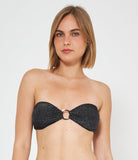Bikini top Bandeau Anello lurex