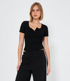 T-shirt Serafina Manica Corta